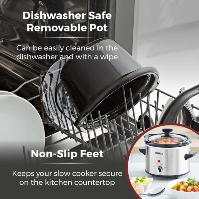 Tower T16020 1.5 Litre Slow Cooker