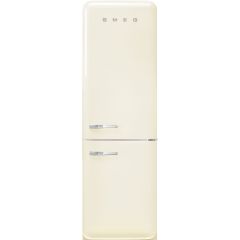 Smeg FAB32RCR5UK 60cm 50s Style Right Hand Hinge Fridge Freezer, Cream